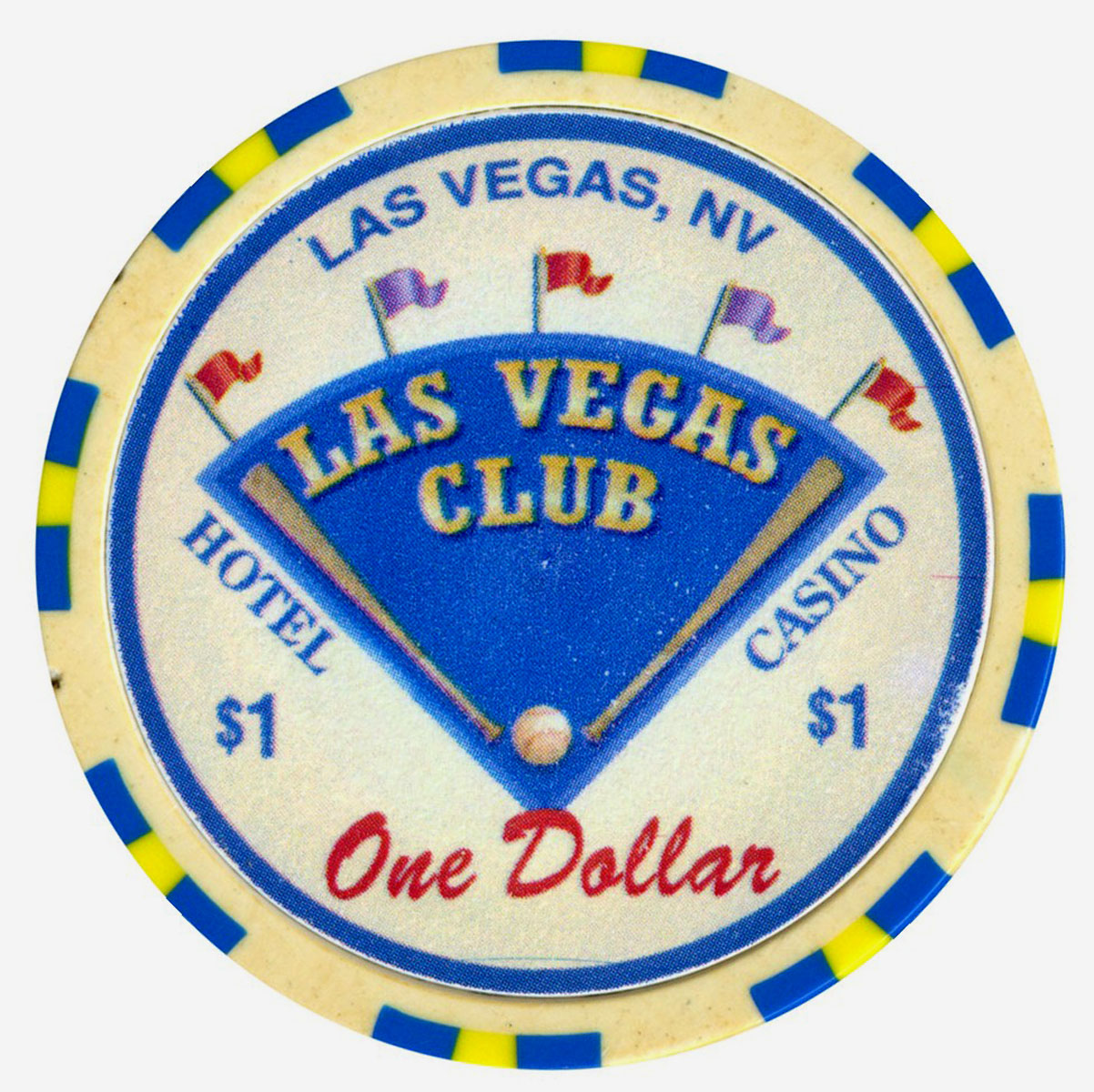 Las Vegas Club, Las Vegas, NV Casino Chip - Chipper Club - Chipper Club