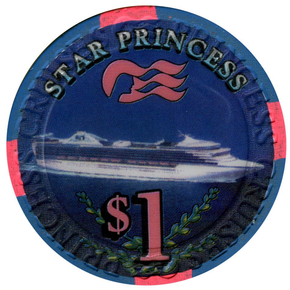 Star Princess Casino Chip - Chipper Club