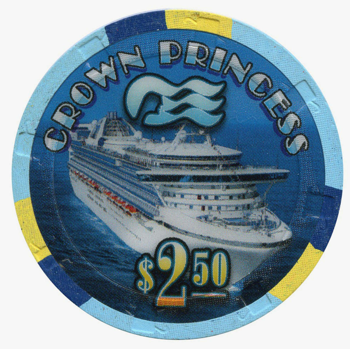Princess Cruise Line Casino Chip - Chipper Club - Chipper Club