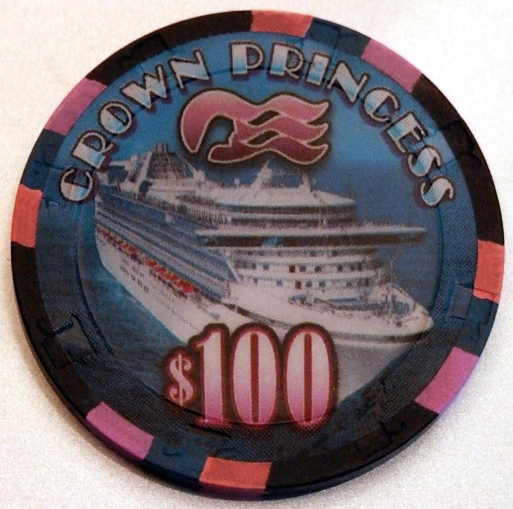 Princess Cruise Line Casino Chip - Chipper Club