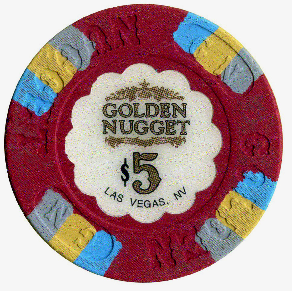 Vintage Golden Nugget Las Vegas Casino Chip