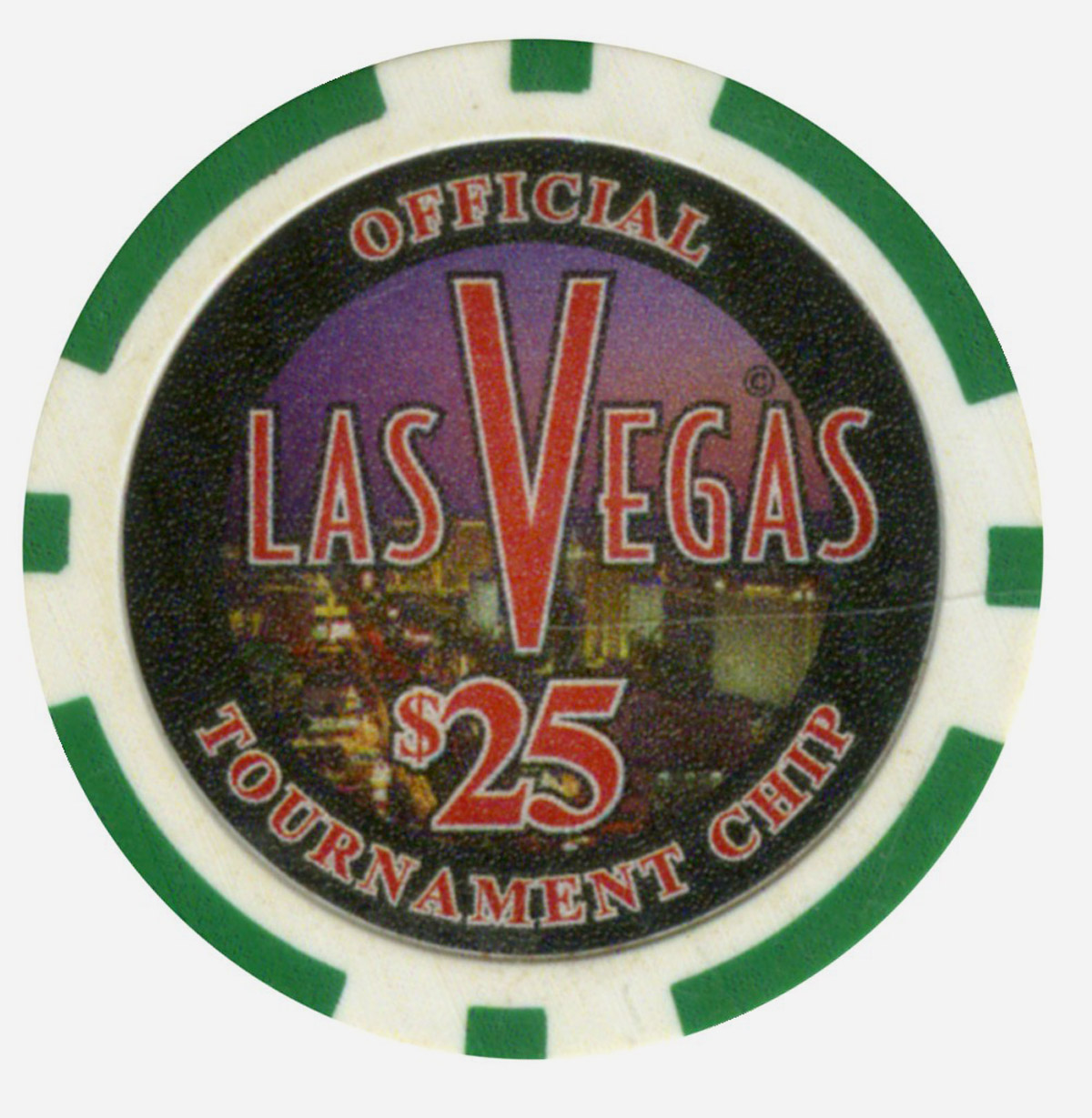 Las Vegas Official Tournament Chip $25 Fantasy Series - Chipper Club