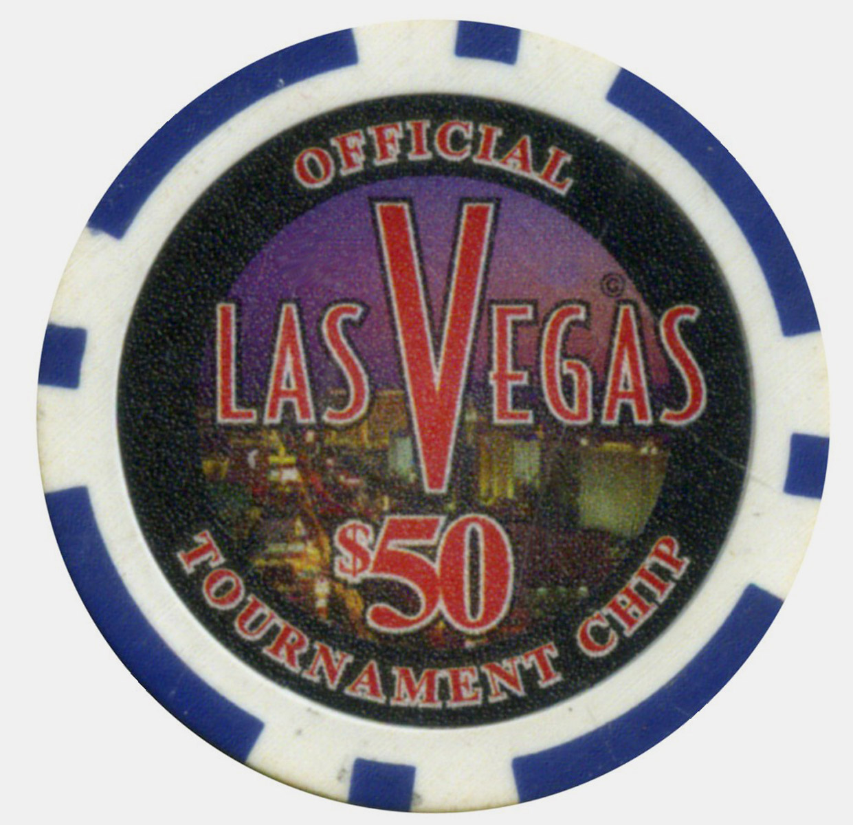 Las Vegas Official Tournament Chip $50 Fantasy Series - Chipper Club